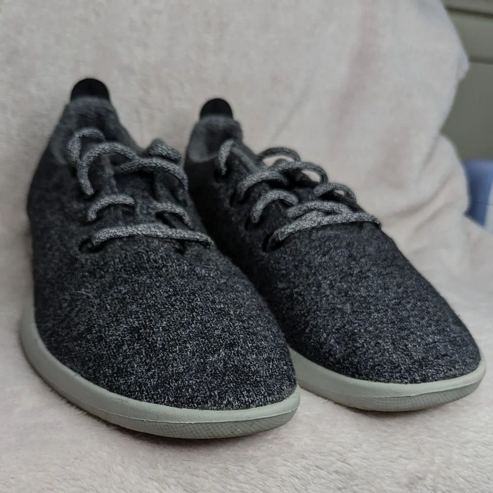 Allbirds Men's Wool‎ Runners Sneakers in Grey - Picture 6 of 11